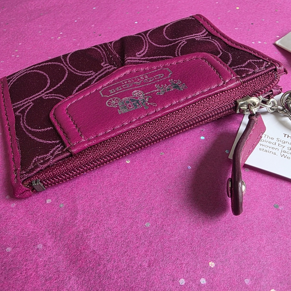🅢🅞🅛🅓 Coach Card Holder Keycase - Picture 10 of 13